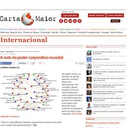 Internacional - A rede do poder corporativo mundial