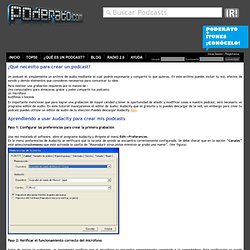 Sube tus Podcasts Gratis | Upload your Podcasts for free!