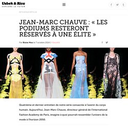 Jean-Marc Chauve : « Les podiums resteront réservés à une élite »
