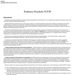 Podstawy Protokołu TCP/IP