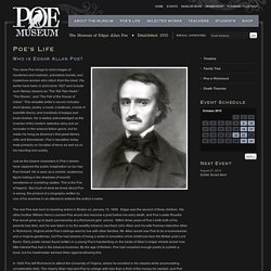 Go Deeper: More about Poe's Life