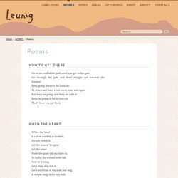 Poems - leunig.com.au