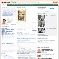 About Poetry — Poets, Poems, Poetics, Contemporary Poetry and Poetry History