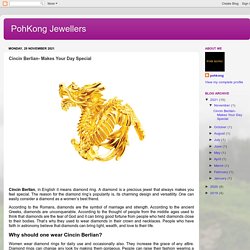PohKong Jewellers: Cincin Berlian- Makes Your Day Special
