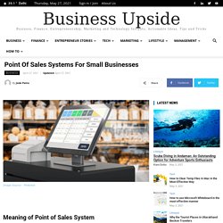 Point Of Sales Systems For Small Businesses