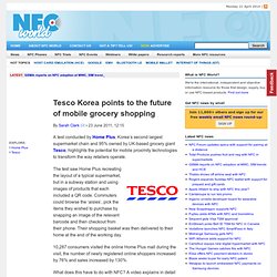 Tesco Korea points to the future of mobile grocery shopping