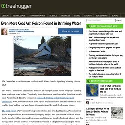 Even More Coal Ash Poison Found in Drinking Water