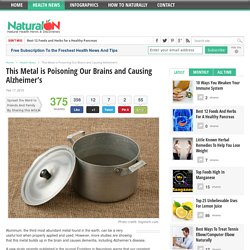 This Metal is Poisoning Our Brains and Causing Alzheimer’s - Page 2 of 3 - NaturalON
