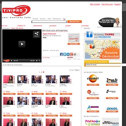 Chaîne TV Événements : Salons des Achats : Hugues Poissonnier - Irima - Services aux entreprises