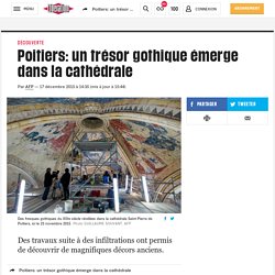 Poitiers: un trésor gothique émerge dans la cathédrale