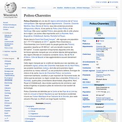 Wiki : Poitou-Charentes