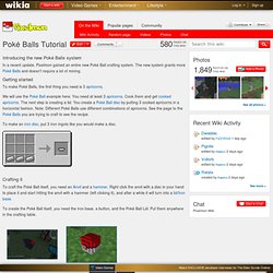 Pokéballs Tutorial - Pixelmon Wiki