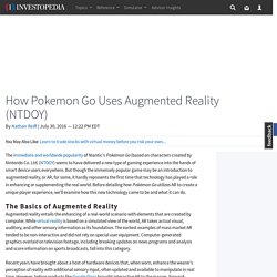 How Pokemon Go Uses Augmented Reality (NTDOY)