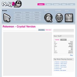 Play Pokemon - Crystal Version online at playR!