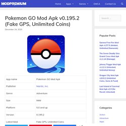 Pokemon GO Mod Apk v0.195.2 (Fake GPS, Unlimited Coins)