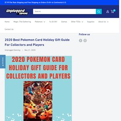2020 Best Pokemon Card Holiday Gift Guide For Collectors and Players