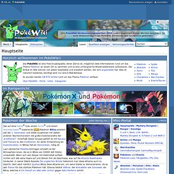 Hauptseite – PokéWiki - Die deutsche Pokémon-Enzyklopädie