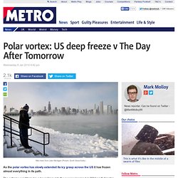 Polar vortex: US deep freeze v The Day After Tomorrow