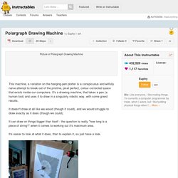 Polargraph Drawing Machine