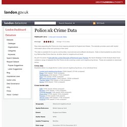 Police.uk Crime Data