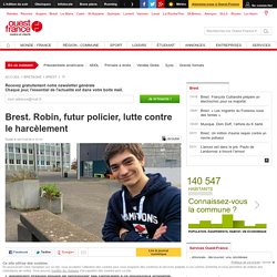 Brest. Robin, futur policier, lutte contre le harcèlement