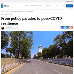 From policy paradox to post-COVID resilience