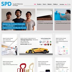 Scuola Politecnica di Design SPD: master in interior, industrial, car, visual e web design a Milano.