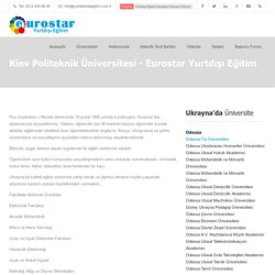 Kiev Politeknik Üniversitesi