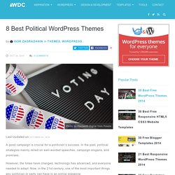 8 Best Political WordPress Themes