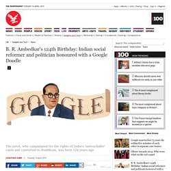 B. R. Ambedkar's 124th Birthday: Indian social reformer and politician honoured with a Google Doodle - News - Gadgets and Tech - The Independent