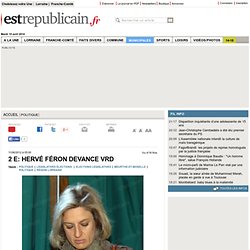 2 e: Hervé Féron devance VRD