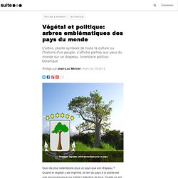 Végétal et politique: arbres emblématiques des pays du monde