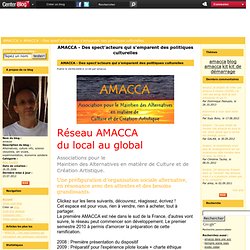 AMACCA - Des spect'acteurs qui s'emparent des politiques culturelles
