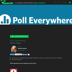 Poll Everywhere - Padagogie