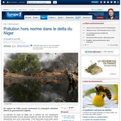 Pollution hors norme dans le delta du Niger - Europe1.fr - Environnement