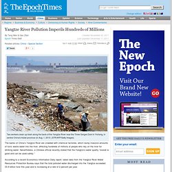 Yangtze River Pollution Imperils Hundreds of Millions