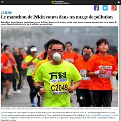 Le marathon de Pékin couru dans un nuage de pollution