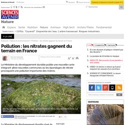 Pollution : les nitrates gagnent du terrain en France - 30 juillet 2014