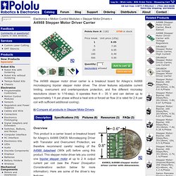 A4988 Stepper Motor Driver Carrier