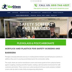 Plexiglass & Polycarbonate Glazing Applications for Storm Window & Door