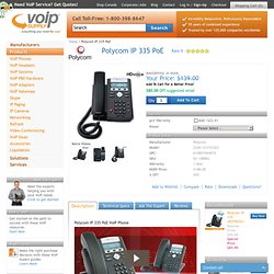 Polycom 335 SoundPoint IP Phone — VoIP Supply