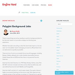 Polyglot Background Jobs