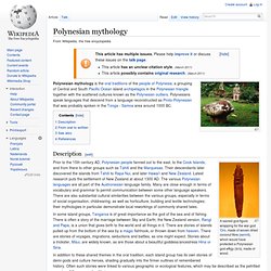 Polynesian mythology