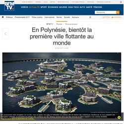 En Polynésie, bientôt la première ville flottante au monde
