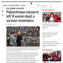 26 years after Polytechnique massacre left 14 women dead, a survivor remembers