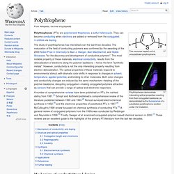 Polythiophene