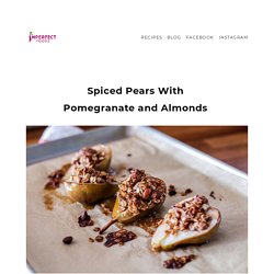 Spiced Pears with Pomegranate and Almonds — Imperfect Produce-Ugly Produce. Delivered.