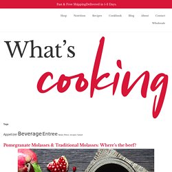 Pomegranate Molasses Vs Traditional Sugar Molasses