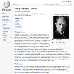 Henry Pomeroy Davison