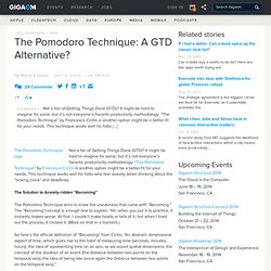 The Pomodoro Technique: A GTD Alternative?: Business Collaboration News «